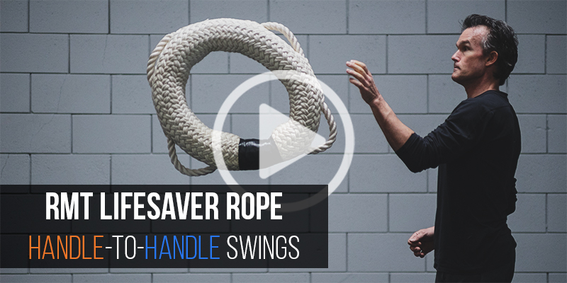 LifeSaver Rope Exercises to Build Coordination: Handle Swings